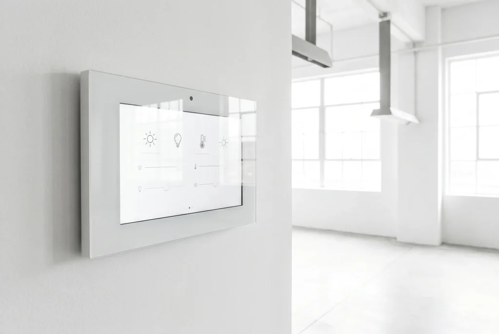 Touchscreen voor gebouwbeheer