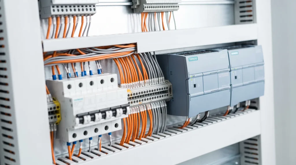 Besturingskast met PLC-modules